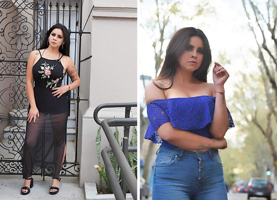 La joven modelo es oriunda de Burzaco.