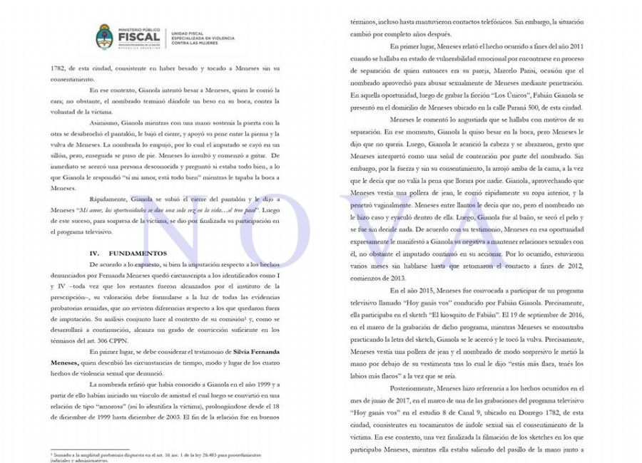 Más datos sobre el documento que acredita la acusación. (Foto: NOVA)