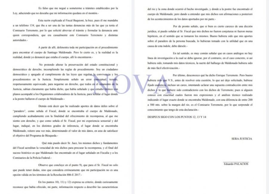 Cuando tomó contacto con el caso pudo realizar un análisis de la situación que le permitió concluir que Maldonado se había ahogado e identificar exactamente en qué lugar se encontraría el cuerpo. (Foto: NOVA)