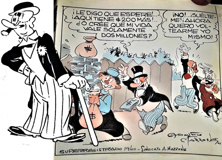 El Olegario camuflado de las primeras entregas en "Cara Sucia" y el Súper-registrado posterior.