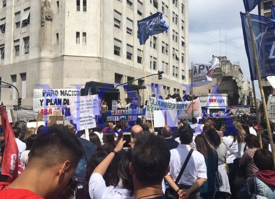 Dijeron que en caso de no lograr un diálogo, harán paro en guardias. (Foto: NOVA)